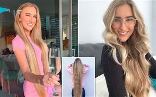 Блогерша с двухметровыми волосами назвала способ ускорить их рост