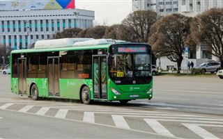 В Алматы с седьмого июня изменят маршрут 10 автобусов