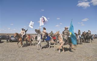 В Казахстане завершается уникальная конная экспедиция