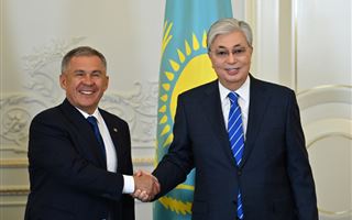 Токаев провел встречу с президентом Татарстана
