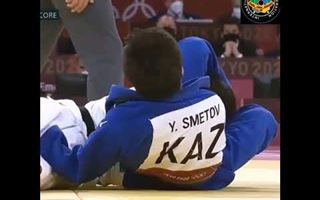 Лучший дзюдоист Казахстана остался без медали на скандальном турнире с участием россиян