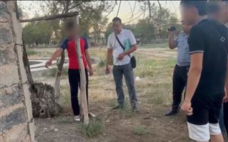 В Туркестане было совершено ограбление игрушечным пистолетом