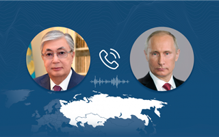 Состоялся телефонный разговор главы государства Касым-Жомарта Токаева с президентом России Владимиром Путиным