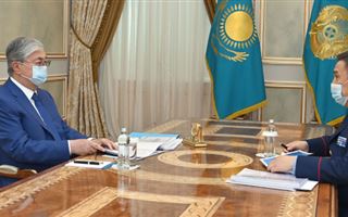 Министр внутренних дел доложил Токаеву о криминогенной обстановке