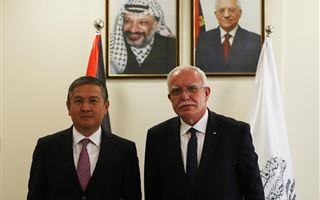 Заместитель министра иностранных дел Казахстана  посетил Палестину