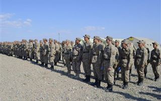 Около 1500 человек призваны на военные сборы в Казахстане