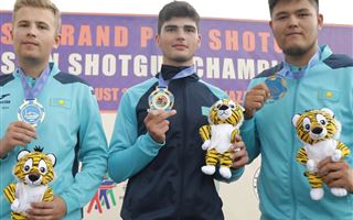 Казахстанские стрелки завоевали 11 медалей на чемпионате Азии по стендовой стрельбе