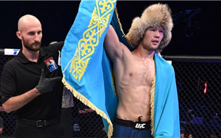 Престижная лига UFC снимает фильм о Шавкате Рахмонове в Казахстане