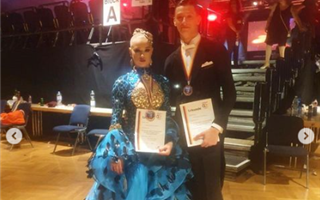 Казахстанцы завоевали серебро на открытом чемпионате Германии по спортивным танцам