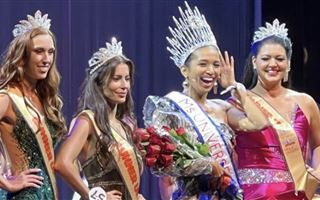 Казахстанка забрала главную корону на Miss World International