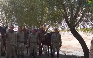  Самый длинный в истории марш-бросок на боевых конях совершили военнослужащие РК