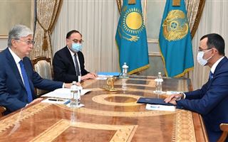 Касым-Жомарт Токаев принял председателя Сената Парламента Маулена Ашимбаева