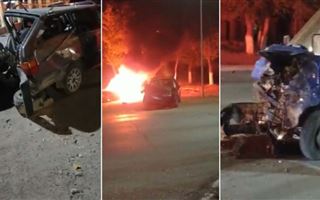 В Шу в результате ДТП 21-летняя пассажирка автомобиля сгорела заживо
