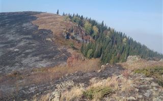 Пожар в двух лесничествах локализовали в ВКО