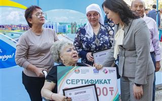 "Прекрасная Нина": инвалид первой группы стала победительницей городского конкурса «Лучшие дворы» в Кызылорде