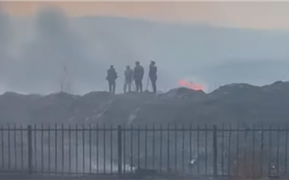 В Усть-Каменогорске сгорела горнолыжная база