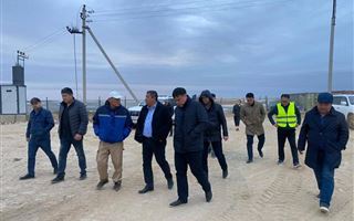 Представители МИИР РК проинспектировали ход работ по реконструкции дорог в Западном регионе