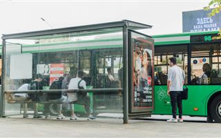 В Алматы автобусные остановки приведут к единому стандарту