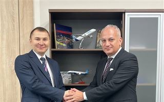 Генеральный Авиационной администрации РК встретился с руководителем Qazaq Air