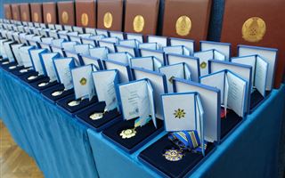 В Алматы прошла торжественная церемония вручения государственных наград