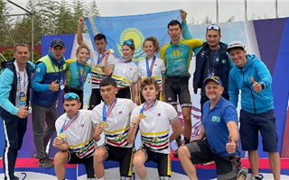 Казахстанские велосипедисты заработали семь медалей на чемпионате Азии