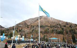 Как прошёл День Республики в Алматы