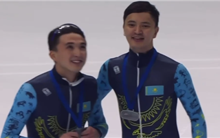 Казахстанские шорт-трекисты завоевали "серебро" на этапе Кубка мира