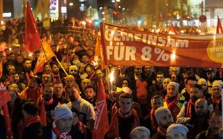 На промышленных предприятиях Германии прошли забастовки