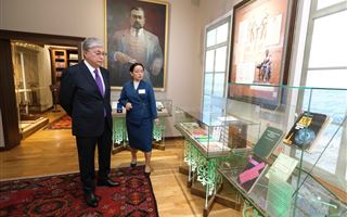 Глава государства в Алматы посетил дом-музей Ахмета Байтурсынулы