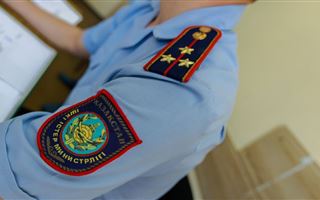 В Карагандинской области полицейский приемом самбо обезвредил вооруженного дебошира