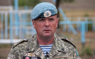 Подполковник Виталий Козенко рассказал, как дома разговаривает только по-казахски