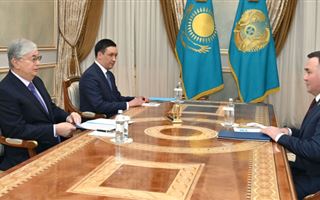 Токаев принял вновь избранного председателя Верховного суда Асламбека Мергалиева