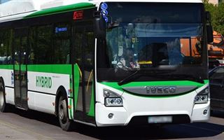 Два автобусных маршрута в Алматы изменили движение 