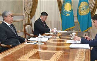 Глава государства принял председателя Агентства по защите и развитию конкуренции Марата Омарова