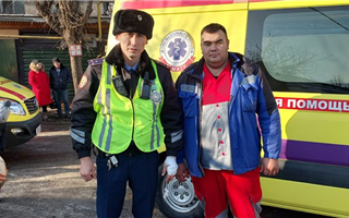 Жительницу Алматы спасли из горящего дома
