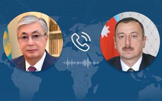 Касым-Жомарт Токаев поздравил президента Азербайджана с днем рождения