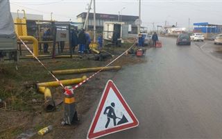 В Шымкенте автолюбитель оставил без газа более 600 домов
