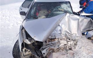  Два человека погибли в жутком ДТП на трассе Семей – Усть-Каменогорск