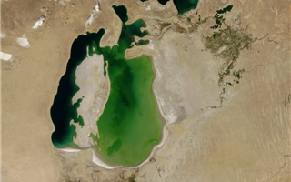 Как изменилось Аральское море за 22 года