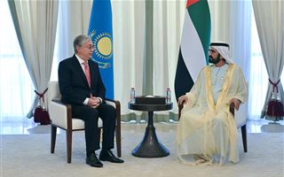 Касым-Жомарт Токаев провел встречу с вице-президентом, премьер-министром ОАЭ