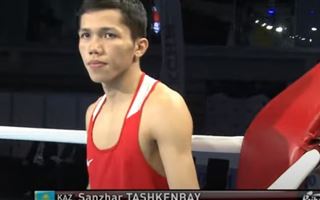 Бокстан азия чемпионатында Санжар Тәшкенбай өзбек боксшысын ұтып, алтын жүлде алды