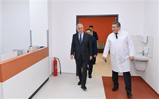 Президент ознакомился с работой клинико-реабилитационного центра Viamedis Kokshetau