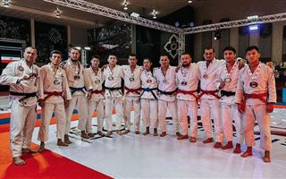 Казахстанцы завоевали 8 медалей на чемпионате Азии по джиу-джитсу