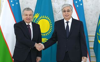 Касым-Жомарт Токаев встретился с президентом Узбекистана Шавкатом Мирзиёевым