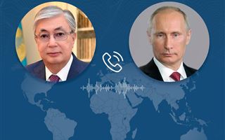 Глава государства Касым-Жомарт Токаев провел телефонный разговор с президентом России Владимиром Путиным