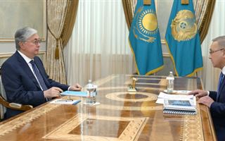 Президент принял акима области Жетісу Бейбита Исабаева