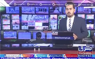 Землетрясение не помешало ведущему пакистанского телеканала вести прямой эфир