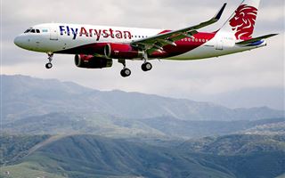 Вылетевший из Актобе самолет FlyArystan в очередной раз совершил вынужденную посадку