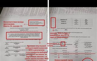 Опубликовано фото "протокола" выборов: избирательная комиссия дала свои пояснения