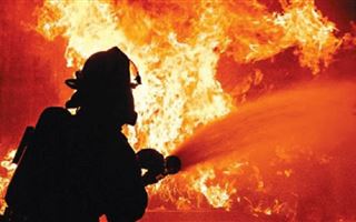 50 человек эвакуировали во время пожара в Кентау